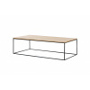NOO.MA Kafibor konferenčný stolík FARBA: dub prírodný / čierna NOO.MA Kafibor konferenčný stolík FARBA: dub prírodný / čierna
