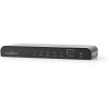 NEDIS HDMI rozbočovač / 4x HDMI výstup / 4K @ 60Hz / 18 Gbps / kov / antracit NEDIS HDMI rozbočovač / 4x HDMI výstup / 4K @ 60Hz / 18 Gbps / kov / antracit