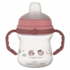 Canpol Babies pohárik first cup bonjour 150 ml ružový Canpol Babies pohárik first cup bonjour 150 ml ružový