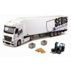 Bburago 1:43 MB Actros SEDIS Logistika s vysokozdvižným vozíkem a příslušenstvím Bburago 1:43 MB Actros SEDIS Logistika s vysokozdvižným vozíkem a příslušenstvím
