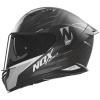 NOX prilba N401 Crower 2025 čierna matná, strieborná, veľkosť XL NOX prilba N401 Crower 2025 čierna matná, strieborná, veľkosť XL