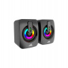 Baracuda 2.2 SEASHELL speakers LED, black (BGSP-011) Baracuda 2.2 SEASHELL speakers LED, black (BGSP-011)