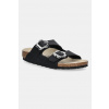 Detské šľapky Birkenstock Arizona Flower Buckle 1029844.26.35 čierna EUR 27 Detské šľapky Birkenstock Arizona Flower Buckle 1029844.26.35 čierna EUR 27