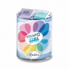 Pečiatkové farebné podušky - Pastel Pečiatkové farebné podušky - Pastel