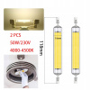 R7S Stmievateľná LED COB žiarovka 4000K 50W 118mm 230V neutrálna biela - 2 ks R7S Stmievateľná LED COB žiarovka 4000K 50W 118mm 230V neutrálna biela - 2 ks
