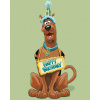 Narodeninový Scooby (Scooby Doo), 40×50 cm, vypnuté plátno na rám 6064101 Narodeninový Scooby (Scooby Doo), 40×50 cm, vypnuté plátno na rám 6064101