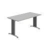 OFFICE PRO s.r.o. HOBIS kancelársky stôl jednací rovný - FJ 1600, šedá OFFICE PRO s.r.o. HOBIS kancelársky stôl jednací rovný - FJ 1600, šedá