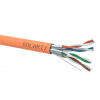Kabel Solarix SXKD-6A-STP-LSOH-B2ca STP kabel Cat 6A drát 500m s reakcí na oheň - cívka Kabel Solarix SXKD-6A-STP-LSOH-B2ca STP kabel Cat 6A drát 500m s reakcí na oheň - cívka