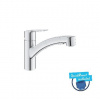 Grohe QuickFix Start - Drezová batéria s výsuvnou spŕškou, chróm 1012400000 Grohe QuickFix Start - Drezová batéria s výsuvnou spŕškou, chróm 1012400000