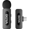 Boya BY-V10 2.0 Ultra compact 2.4GHz wireless microphone for Type-C devices -1TX+1RX Boya BY-V10 2.0 Ultra compact 2.4GHz wireless microphone for Type-C devices -1TX+1RX
