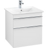 VILLEROY & BOCH Venticello závesná skrinka pod umývadlo, 2 zásuvky, 553 x 502 x 590 mm, White Matt, A92301MS VILLEROY & BOCH Venticello závesná skrinka pod umývadlo, 2 zásuvky, 553 x 502 x 590 mm, White Matt, A92301MS