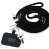 Karl Lagerfeld Universal Crossbody Popruh Cord and Ikonik Pins KLUCNMSCKIK čierne Karl Lagerfeld Universal Crossbody Popruh Cord and Ikonik Pins KLUCNMSCKIK čierne