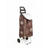Nákupní taška na kolečkách BRILANZ taška nákupní na kolečkách Carrie 95 x 36 x 30 cm, hnědý květ (A15877) Nákupní taška na kolečkách BRILANZ taška nákupní na kolečkách Carrie 95 x 36 x 30 cm, hnědý květ (A15877)