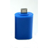 Adaptér microUSB/USB (OTG) modrý Adaptér microUSB/USB (OTG) modrý