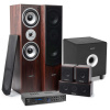 Fenton home cinema set 5.1 - AV550BT 5.1 zosilňovač s Bluetooth, orechové surround reproduktory a subwoofer Fenton home cinema set 5.1 - AV550BT 5.1 zosilňovač s Bluetooth, orechové surround reproduktory a subwoofer
