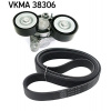 SKF Ozubený klinový remeň - Sada VKMA38306 SKF Ozubený klinový remeň - Sada VKMA38306