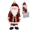 Springos Santa Claus 13 cm červený, vianočná ozdoba Springos Santa Claus 13 cm červený, vianočná ozdoba