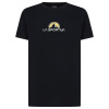 Triko La Sportiva Brand Tee M Black Triko La Sportiva Brand Tee M Black