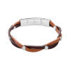 Pánsky náramok Timberland TDAGB0002602 Gaštanová Pánsky náramok Timberland TDAGB0002602 Gaštanová