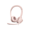 Logitech Logitech® H390 USB Headset - USB- ROSE 981-001281 Logitech Logitech® H390 USB Headset - USB- ROSE 981-001281