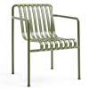 HAY Vonkajšia jedálenská stolička Palissade Olive HAY Vonkajšia jedálenská stolička Palissade Olive