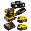 Dewalt DCW200P2 18V 2x5Ah excentrická brúska Dewalt DCW200P2 18V 2x5Ah excentrická brúska