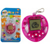Elektronická hračka Tamagotchi + ružová šnúrka na krk Elektronická hračka Tamagotchi + ružová šnúrka na krk