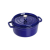 Staub Cocotte hrniec okrúhly 24 cm/3,8 l tmavomodrý, 1102491 Staub Cocotte hrniec okrúhly 24 cm/3,8 l tmavomodrý, 1102491