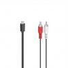 Hama audio adaptérový kábel USB-C na 2 cinch, aktívny, 1,5 m Hama audio adaptérový kábel USB-C na 2 cinch, aktívny, 1,5 m