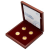 Česká mincovna Séria štyroch zlatých štvrtuncových mincí ŠKODA proof 31,12 g Česká mincovna Séria štyroch zlatých štvrtuncových mincí ŠKODA proof 31,12 g