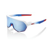 S2 - Total Energies Team Matte White / Metallic Blue - HiPER Blue Multilayer Mirror Lens S2 - Total Energies Team Matte White / Metallic Blue - HiPER Blue Multilayer Mirror Lens