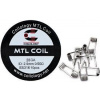 MTL COIL 28GA 2,5mm 0,9ohm 10pc MTL COIL 28GA 2,5mm 0,9ohm 10pc