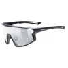 Okuliare UVEX Skyryse V black matt/litemirror silver S1-3 Okuliare UVEX Skyryse V black matt/litemirror silver S1-3