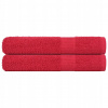 Uteráky, 2 ks, červené, 100x200 cm, bavlna 100 % Uteráky, 2 ks, červené, 100x200 cm, bavlna 100 %