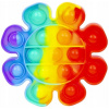 Antistresová hračka Jono Toys Push Bubble Pop It dúhový kvet Antistresová hračka Jono Toys Push Bubble Pop It dúhový kvet