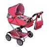 NEW BABY Detský kočík pre bábiky 2v1 Veronika 81x45x84 ružová NEW BABY Detský kočík pre bábiky 2v1 Veronika 81x45x84 ružová