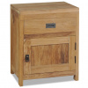 Prolenta Maison Exclusive Nočný stolík z masívneho teakového dreva 40 x 30 x 50 cm