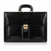 Pánska kožená aktovka čierna Paolo Peruzzi Pánska kožená aktovka čierna Paolo Peruzzi