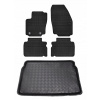 Gumové autokoberce Mix-Plast, 5-dielna sada Gumové autokoberce Mix-Plast, 5-dielna sada