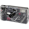 Topshot Love Black jednorazový fotoaparát 1 ks so vstavaným bleskom; 376024