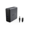 Lenovo Dual USB-C 65W GaN Charger G0A6065BEU Lenovo Dual USB-C 65W GaN Charger G0A6065BEU