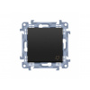 Tlačidlo spínacie Simon 10 zvonček čierne 10AX Tlačidlo spínacie Simon 10 zvonček čierne 10AX