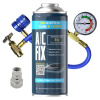 AC FIX PLYN R12 CHLADIVO do áut 170g Sada HADICA ADAPTÉR AC FIX PLYN R12 CHLADIVO do áut 170g Sada HADICA ADAPTÉR