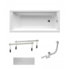 Swiss aqua technologies Obdélníková vana SAT Fusion 150x70 cm akrylát levá i pravá SATVR150ANPC Swiss aqua technologies Obdélníková vana SAT Fusion 150x70 cm akrylát levá i pravá SATVR150ANPC