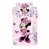 Jerry Fabrics obliečky Minnie Flowers 2 baby 100 x 135 , 40 x 60 cm Jerry Fabrics obliečky Minnie Flowers 2 baby 100 x 135 , 40 x 60 cm