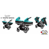 Baby Active Twinni Premium : Autosedačka (vajíčko) - S autosedačkami - 2 ks, Farba - Tropical Green Baby Active Twinni Premium : Autosedačka (vajíčko) - S autosedačkami - 2 ks, Farba - Tropical Green