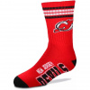 For Bare Feet Detské Ponožky New Jersey Devils NHL 4 Stripes Crew For Bare Feet Detské Ponožky New Jersey Devils NHL 4 Stripes Crew