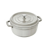 Staub Hrniec okrúhly 26 cm 5,2 l biely hľuzovka Staub Hrniec okrúhly 26 cm 5,2 l biely hľuzovka