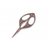 Nožnice vyšívacie ozdobné medená tmavá 1ks Nožnice vyšívacie ozdobné medená tmavá 1ks