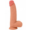Telové Realistické Dildo s Prísavkou a Silikónovými Semenníkmi 20 cm Telové Realistické Dildo s Prísavkou a Silikónovými Semenníkmi 20 cm